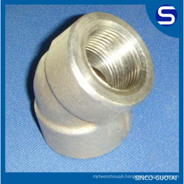 ASME B16.11 Stainless Steel Socket-Welding Fitting/Forged Fittings/High Pressure Fittings/45 degree elbow